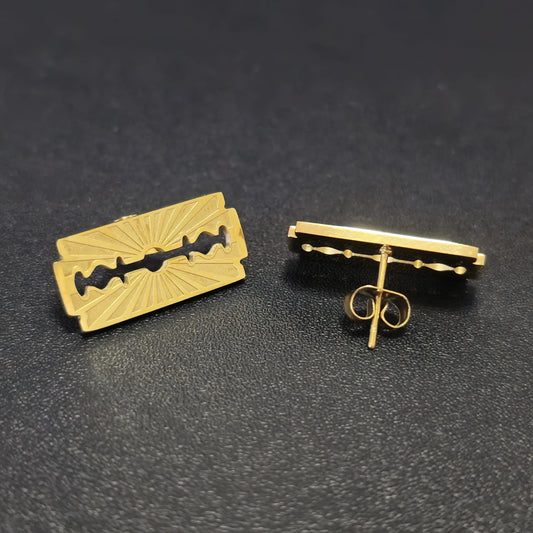 Boucles d'oreilles Lame Rasoir Précision