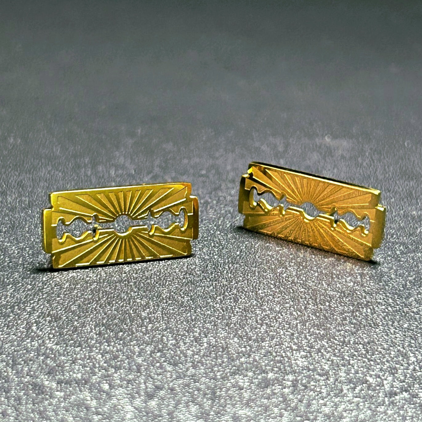 Boucles d'oreilles Lame Rasoir Précision