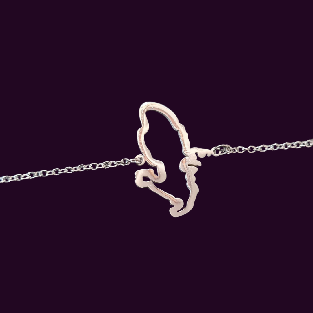 Bracelet Martinique Contour Acier Inox