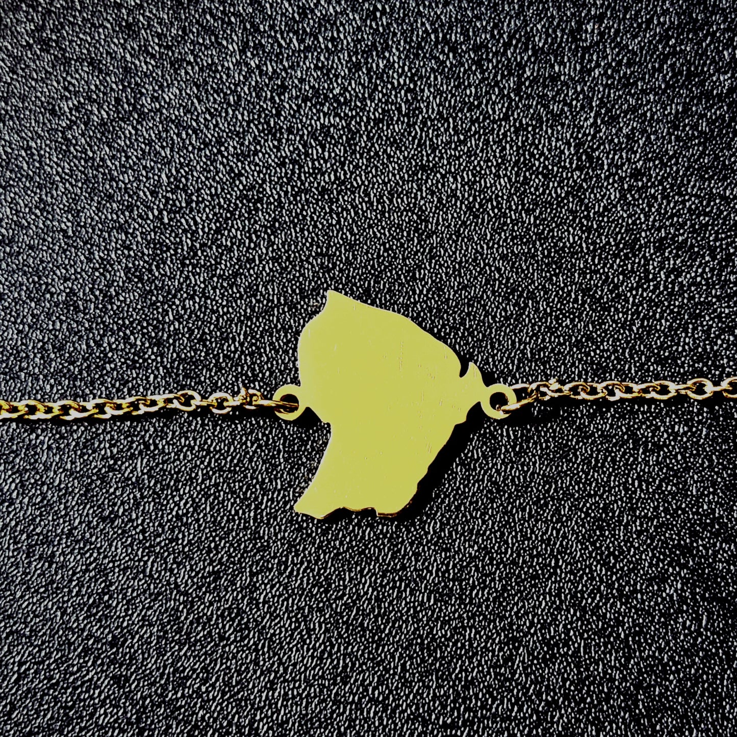 Bracelet Guyane Plein Acier Inox