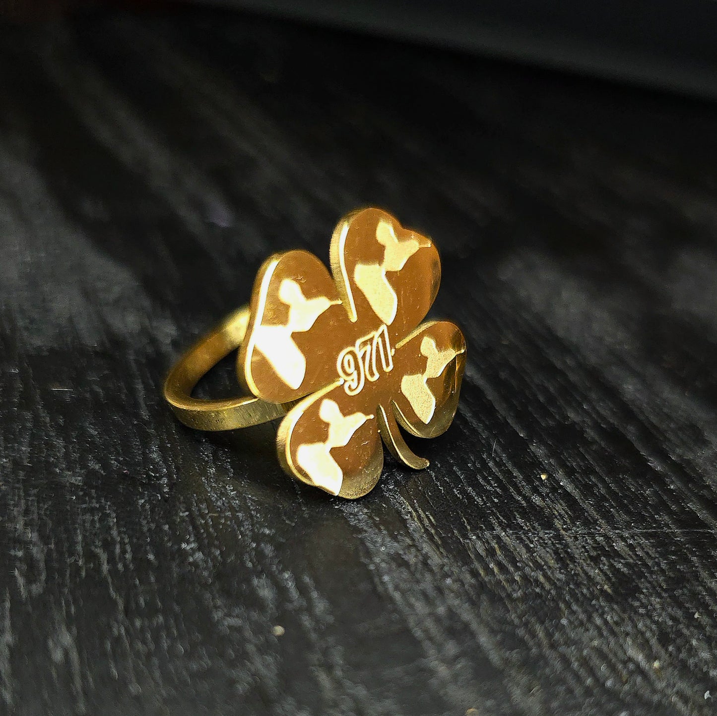 Bague Trèfle Guadeloupe 971