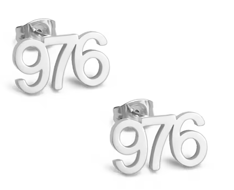 Boucle d'oreilles Mayotte 976 Acier Inox