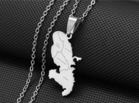 Pendentif Martinique Acier Inox