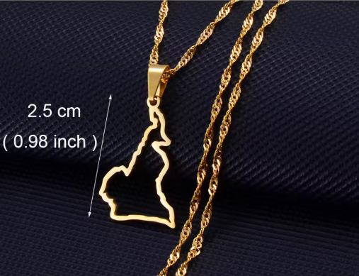 Pendentif Pays d'Afrique