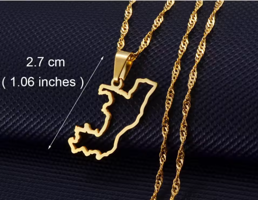 Pendentif Pays d'Afrique