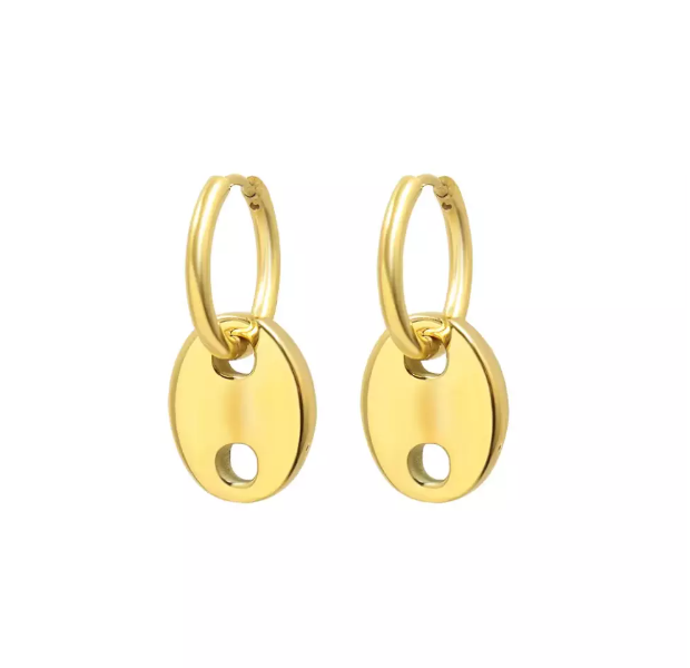 Boucles d'oreilles Café Créoles