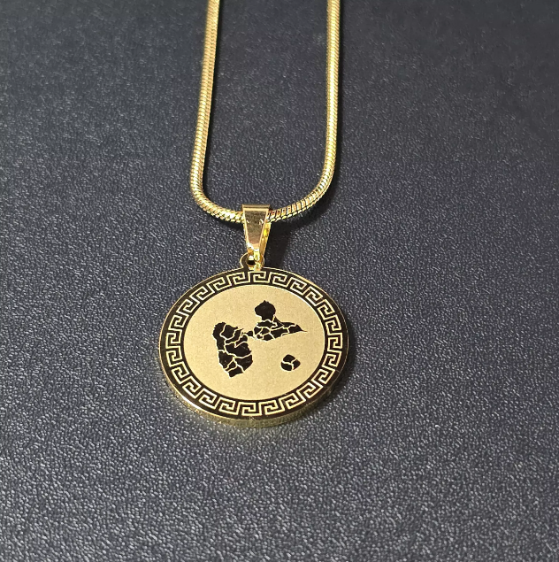 Coffret Bijoux Guadeloupe Movétan Ultimate Paladium Acier Inoxydable Plaqué Or 18k