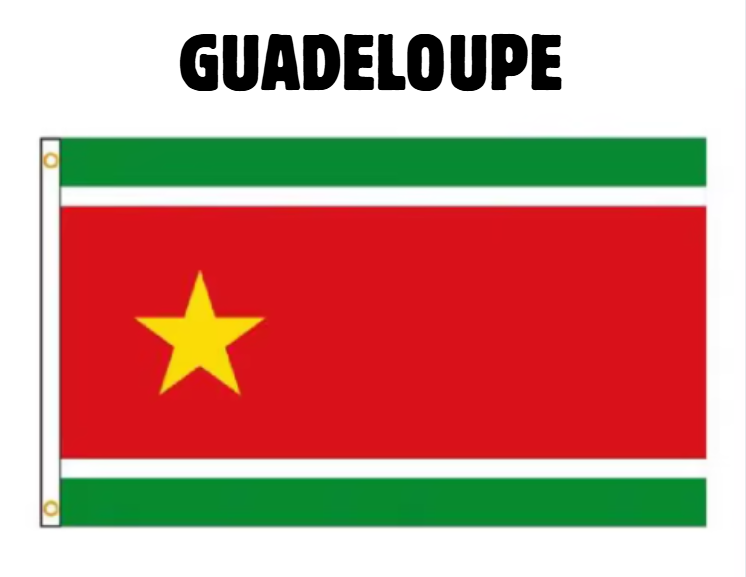 Drapeaux Guadeloupe