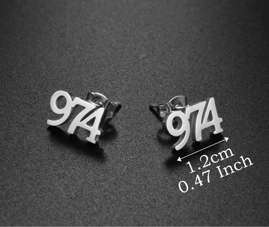 Boucles d'Oreilles La Réunion 974