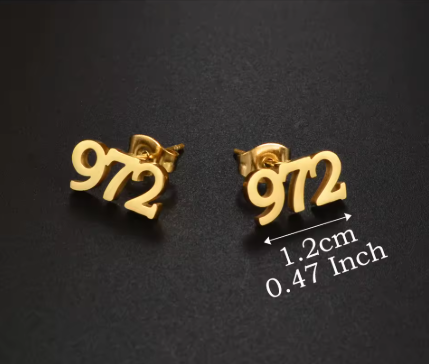 Boucles d'Oreilles Martinique 972