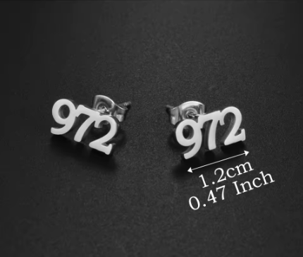 Boucles d'Oreilles Martinique 972