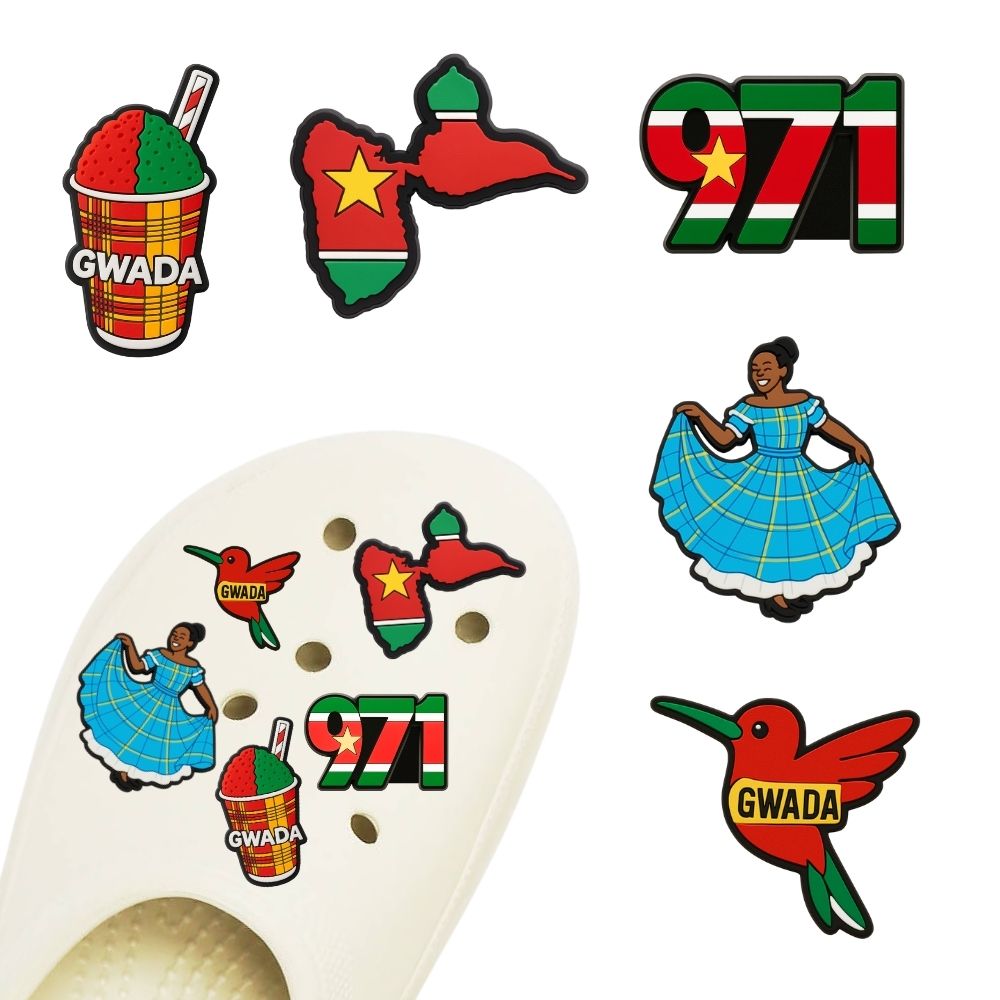PINS GUADELOUPE - LOT DE 5 - TROU'CRAB by Movétan