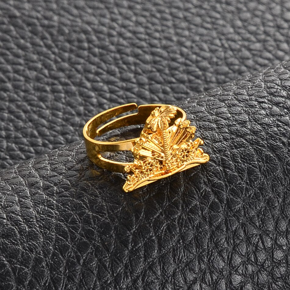Bague Haïti - Golden Flag Collector