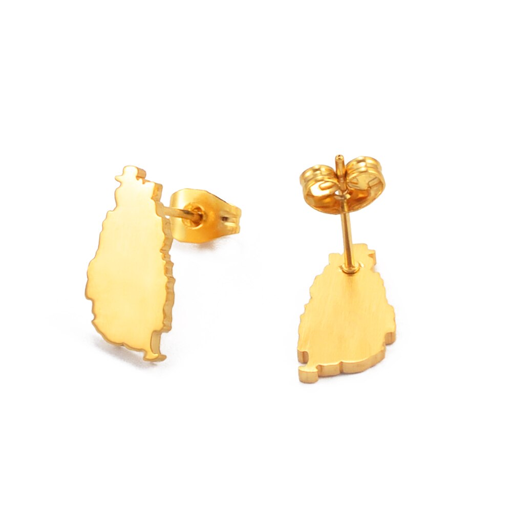 Boucles d'oreilles Sainte-Lucie Acier Inox