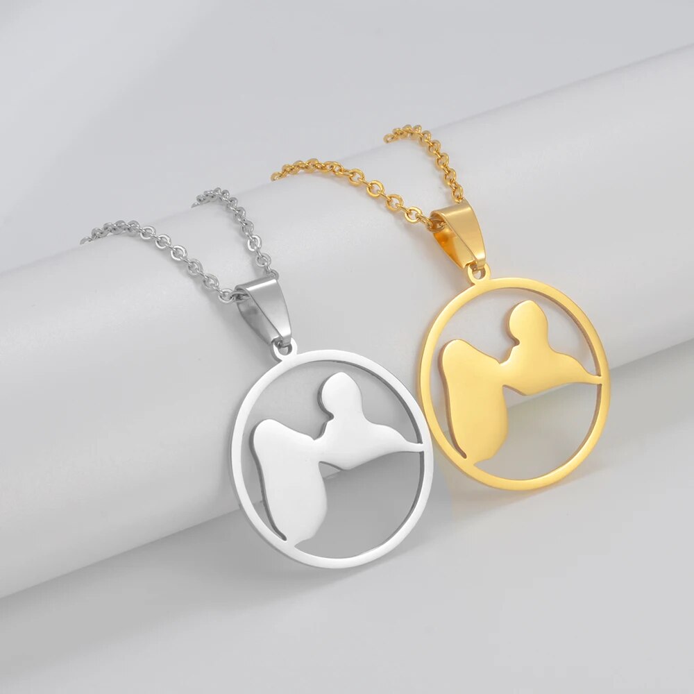 Collection DOUX BABY Guadeloupe Bracelet - Collier et chaîne de pieds acier