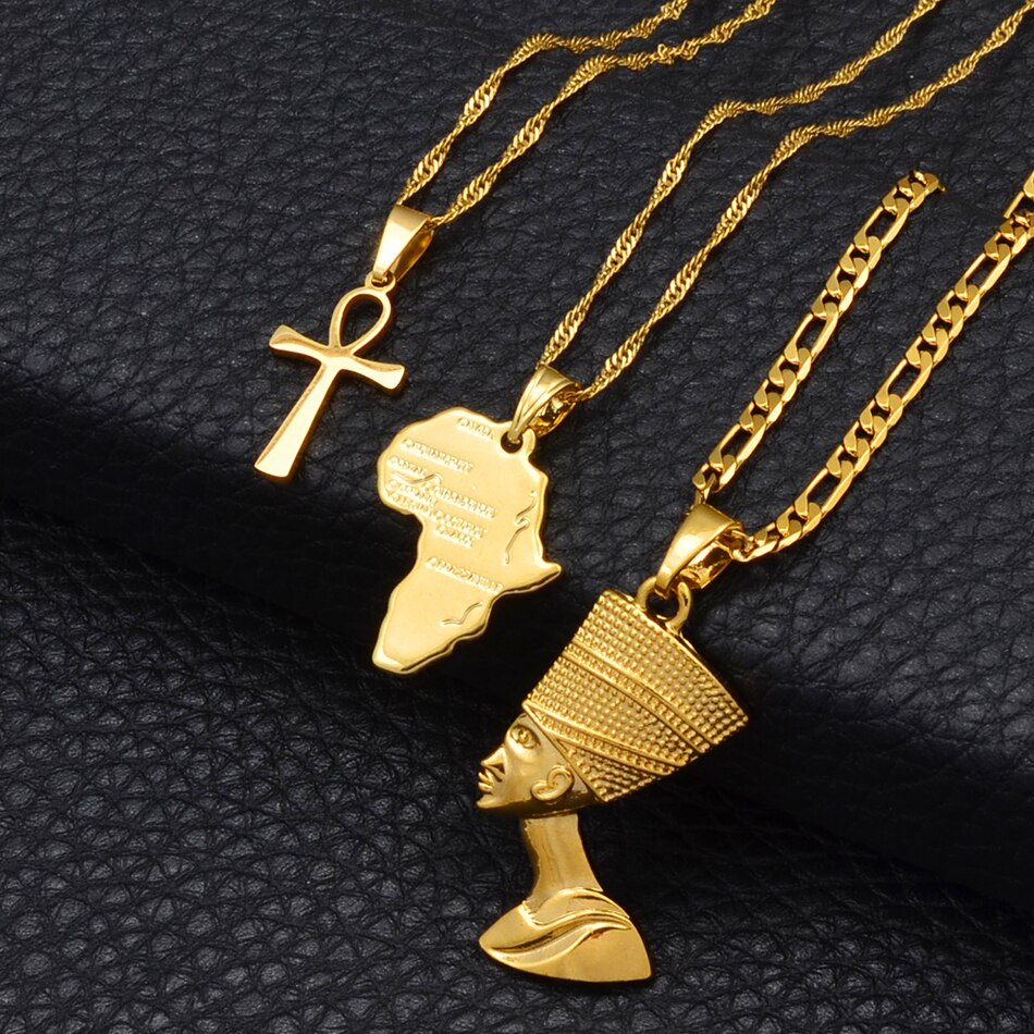 Pendentif Afrique Originelle 3 Pièces