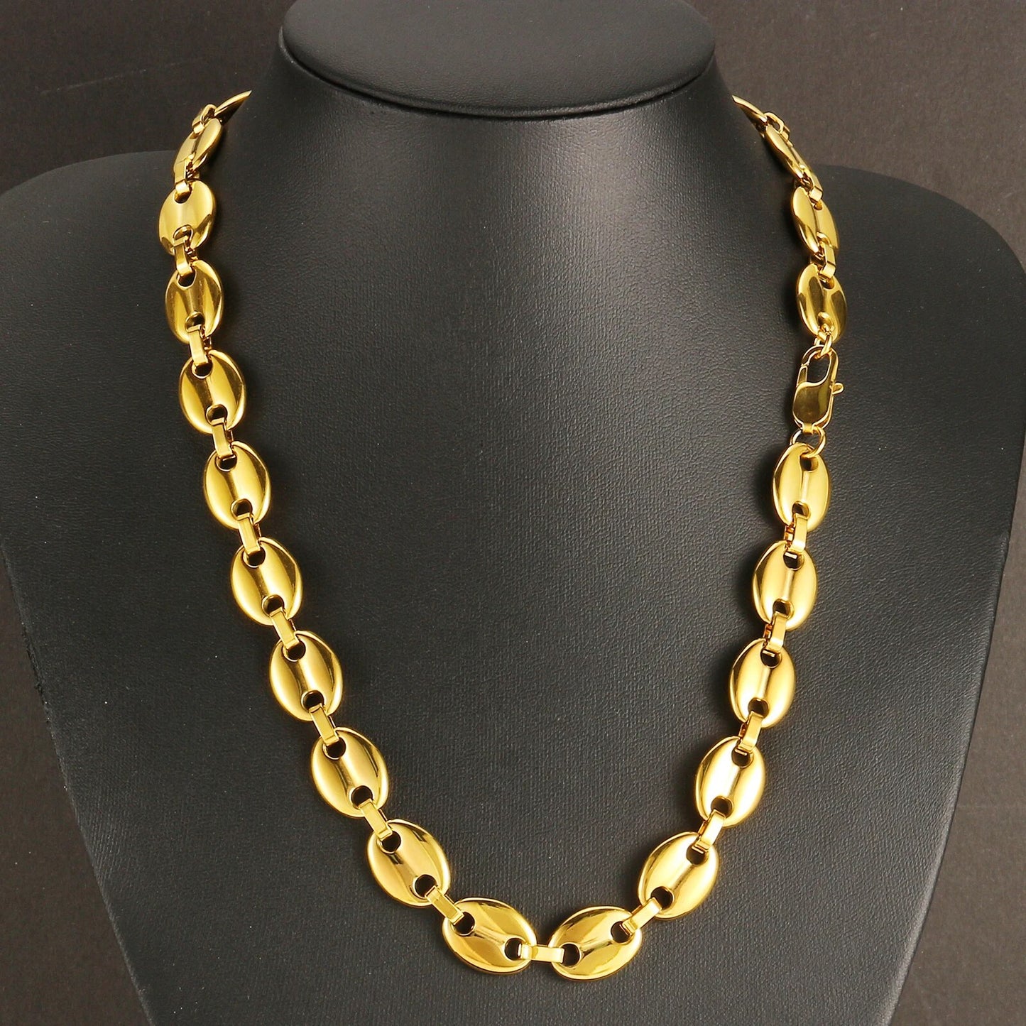 Collier et bracelet Graines de cafés Couleur Or ou Argent