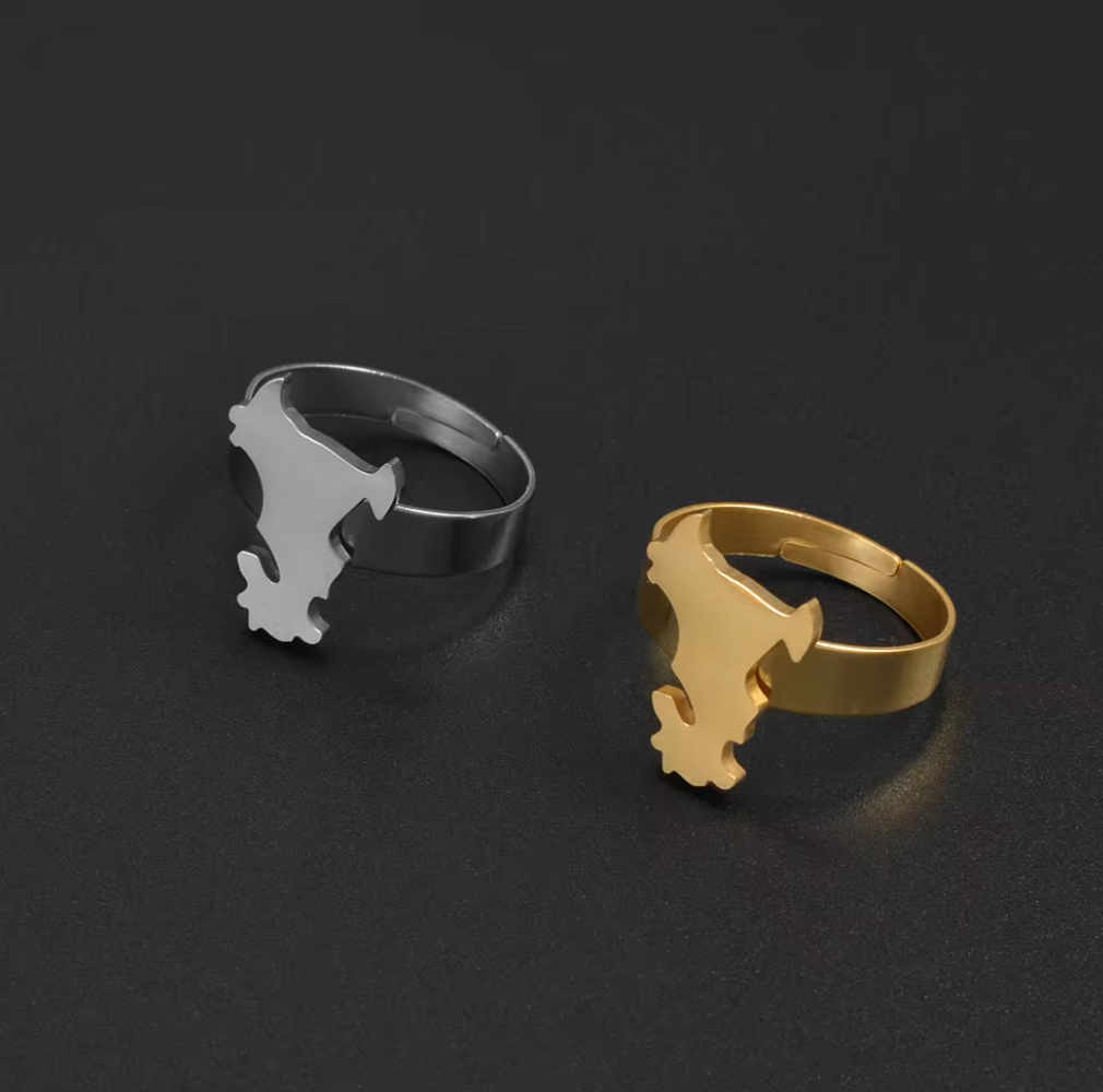 Bague Mayotte Acier Inox