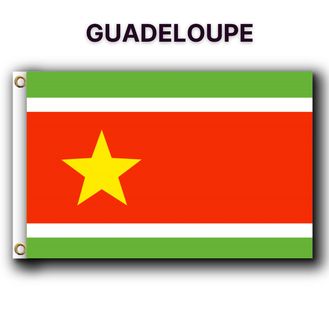 Drapeaux Guadeloupe