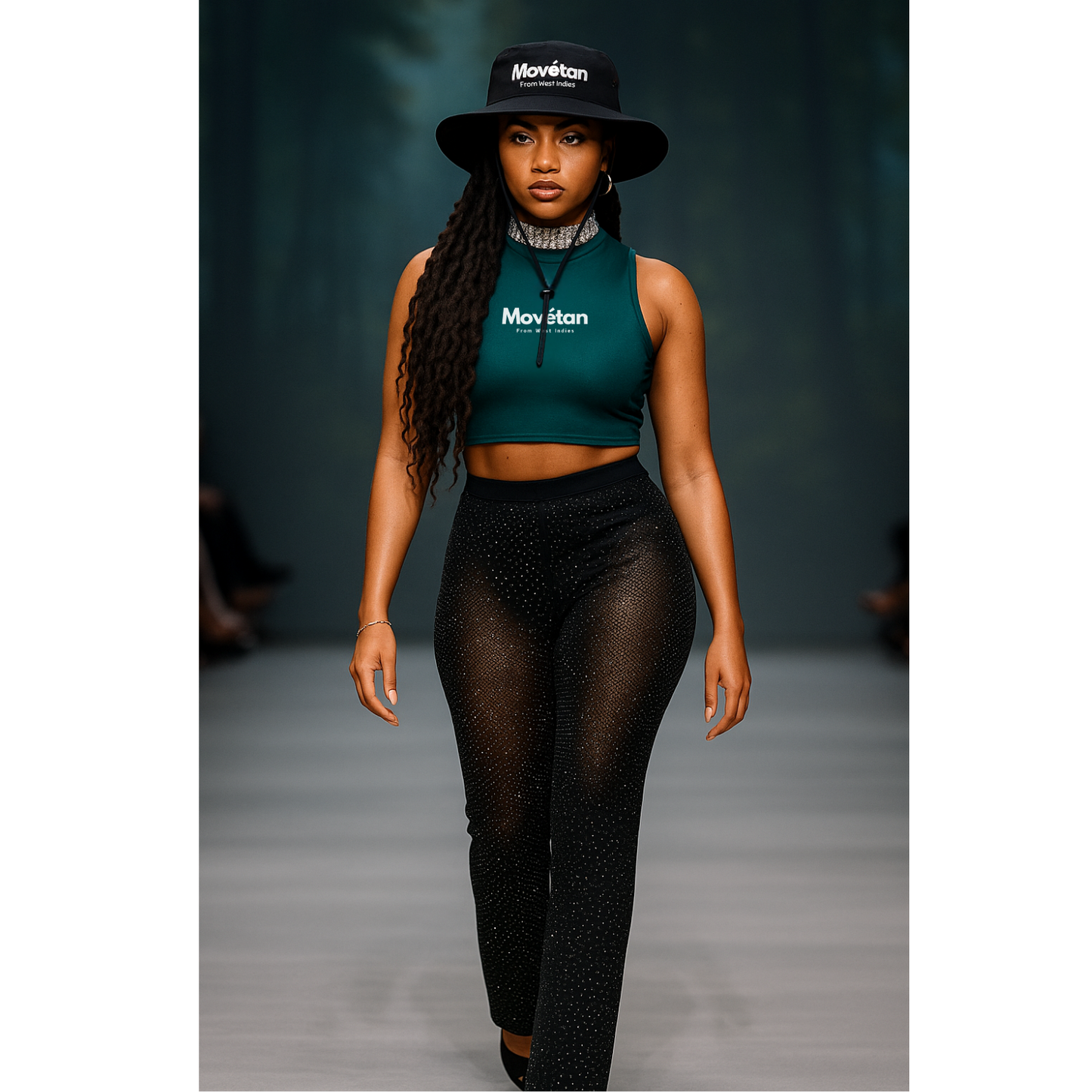 MOVÉTAN - Chapeau à corde - Couvre chef FWI