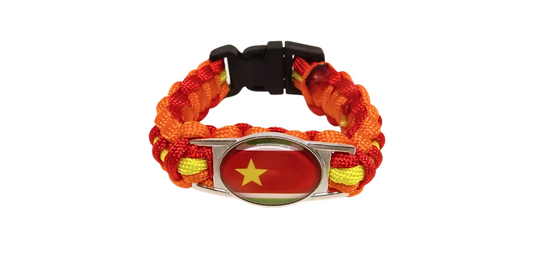 Bracelet Guadeloupe Drapeau Caribbean Prestige