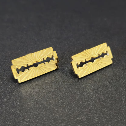 Boucles d'oreilles Lame Rasoir Précision