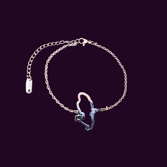 Bracelet Martinique Contour Acier Inox