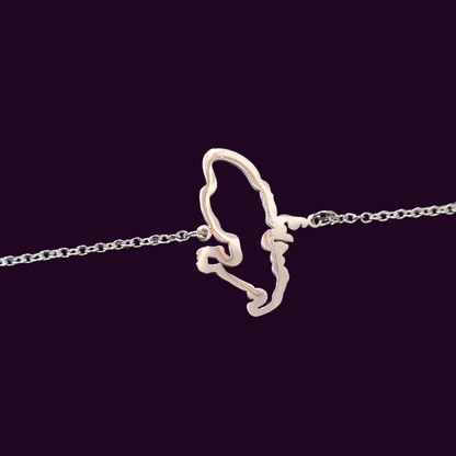 Bracelet Martinique Contour Acier Inox