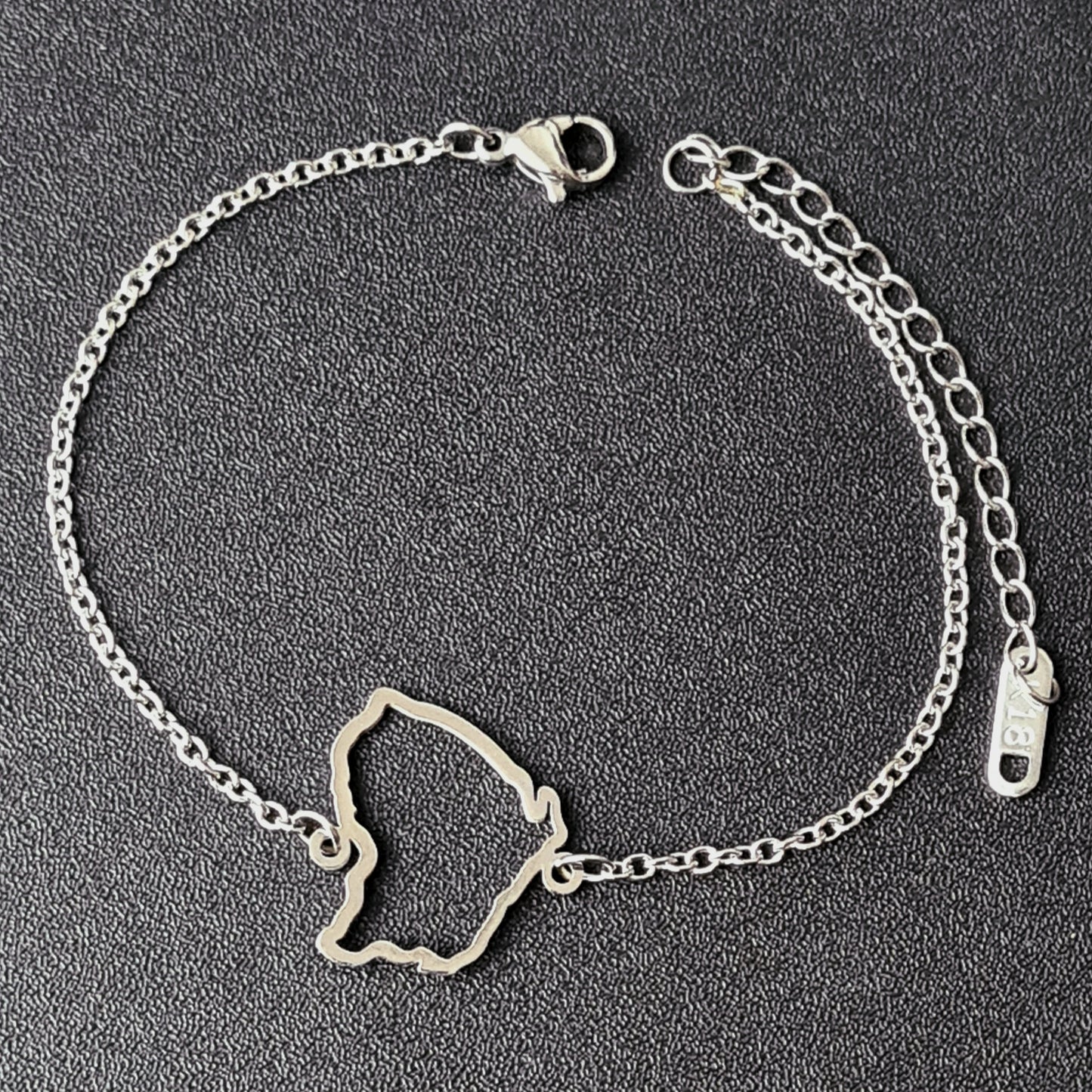 Bracelet Guyane Contour Acier Inox