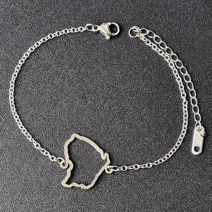 Bracelet Guyane Contour Acier Inox