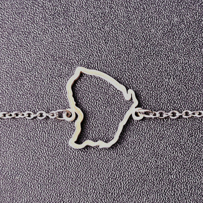 Bracelet Guyane Contour Acier Inox