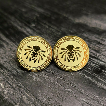 Boucles d'oreilles Aker D Lion