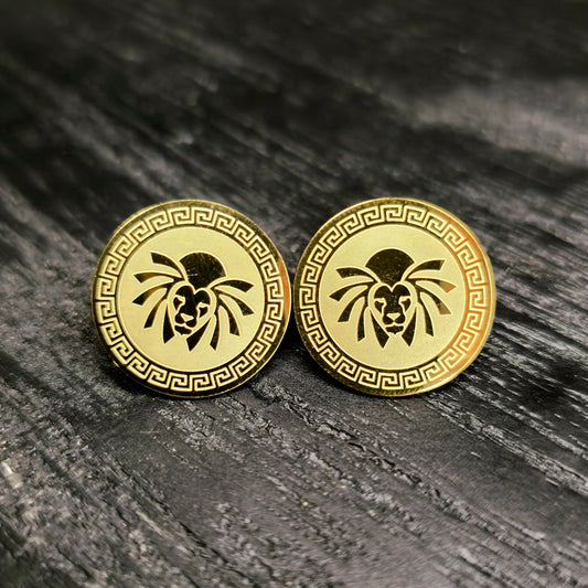Boucles d'oreilles Aker D Lion