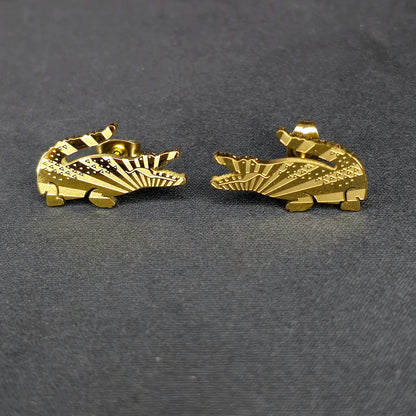 Boucles d'Oreilles Crocodile Shinny