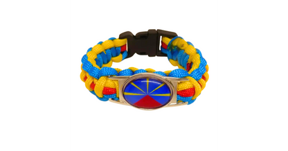 Bracelet La Réunion Drapeau Caribbean Prestige