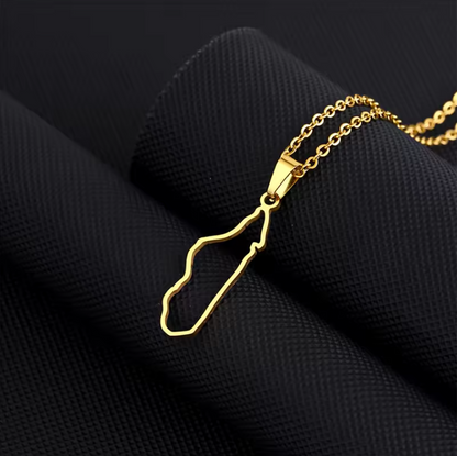 Pendentif Madagascar Acier Inox Contour ou Plein