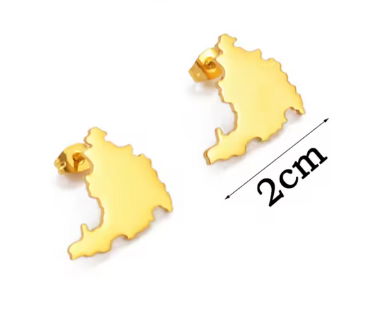 Boucles d'oreilles Saint Martin SXM