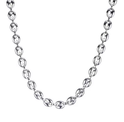 Collier et bracelet Graines de cafés Couleur Or ou Argent