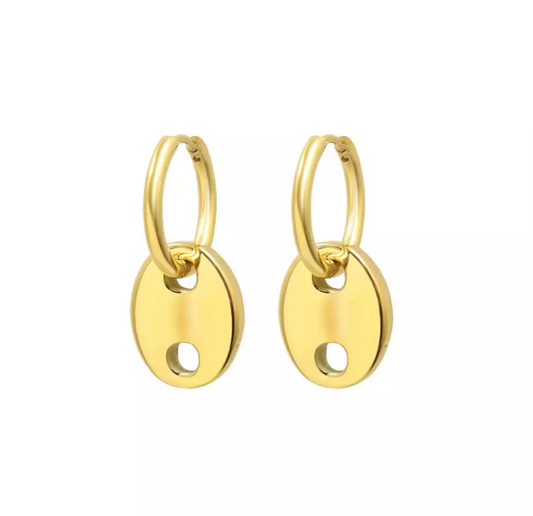 Boucles d'oreilles Café Créoles