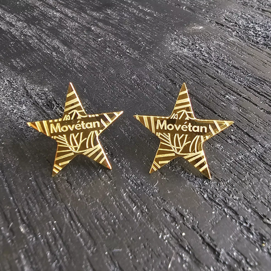 Boucles d'oreilles Movétan Zétoile