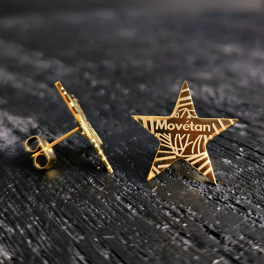 Boucles d'oreilles Movétan Zétoile