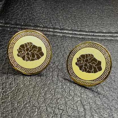 Boucles d'oreilles La Réunion 974 Movétan ULTIMATE PALADIUM
