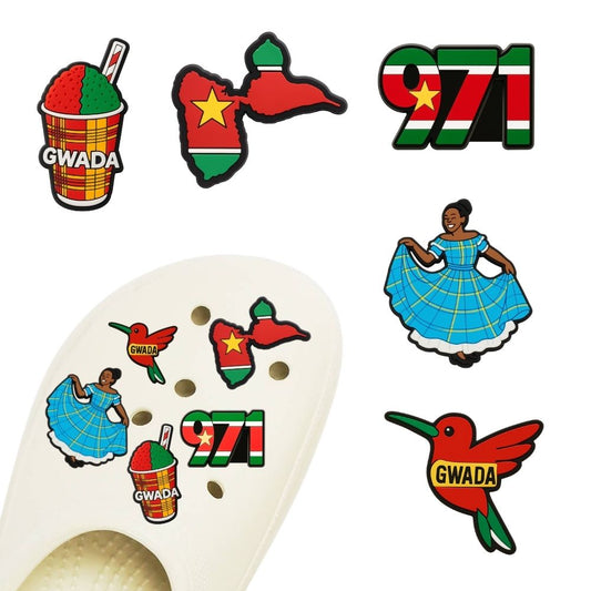 PINS GUADELOUPE - LOT DE 5 - TROU'CRAB by Movétan