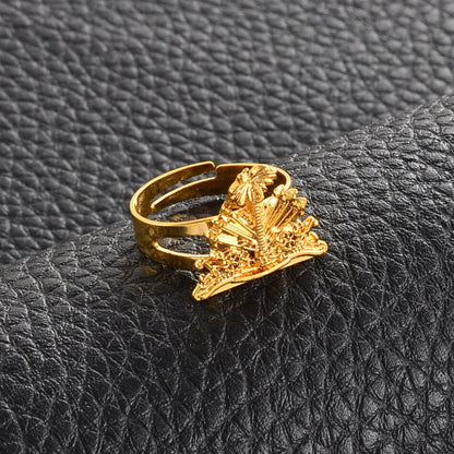 Bague Haïti - Golden Flag Collector