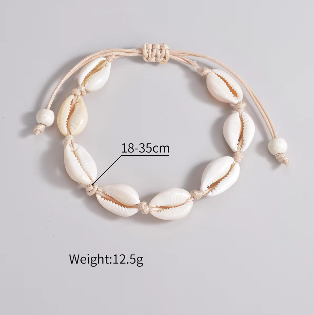 Bijoux Coquillage Bracelet - Collier - Chevillière