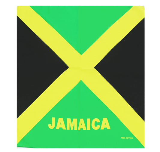 Bandana Haïti Drapeau ou Jamaïque Brésil