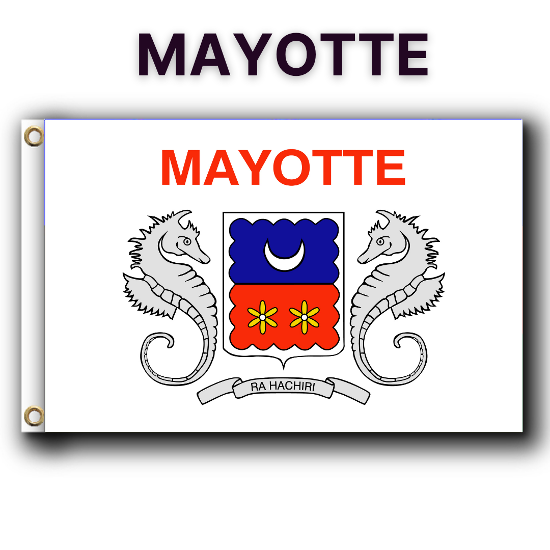 Drapeaux Mayotte