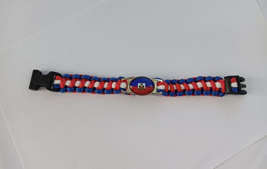 Bracelet Haïti Drapeau Caribbean Prestige