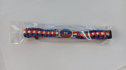 Bracelet Haïti Drapeau Caribbean Prestige