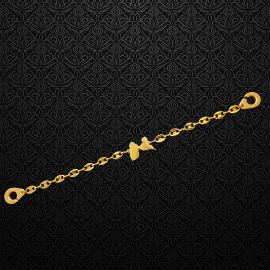 Movétan Bracelet Guadeloupe Café Acier Inox